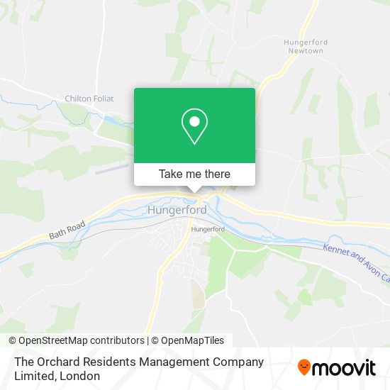The Orchard Residents Management Company Limited map