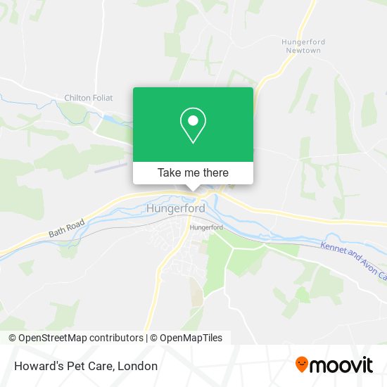 Howard's Pet Care map