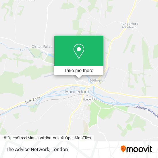 The Advice Network map