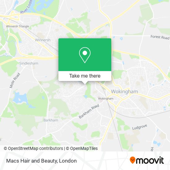 Macs Hair and Beauty map