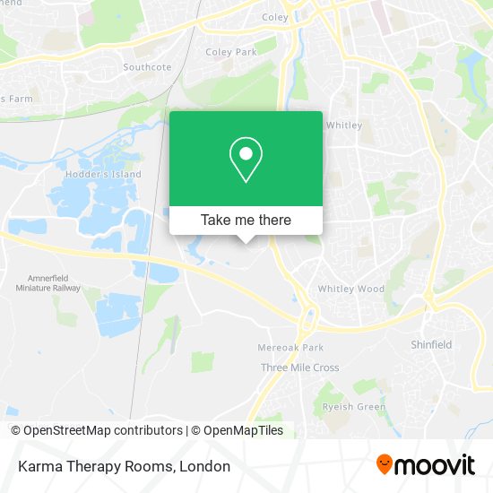Karma Therapy Rooms map