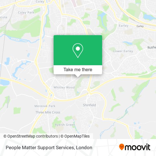 People Matter Support Services map