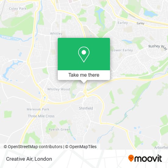 Creative Air map