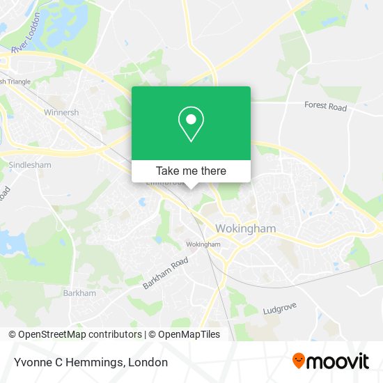 Yvonne C Hemmings map