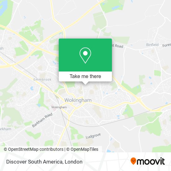 Discover South America map