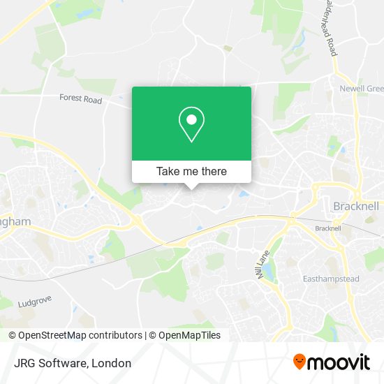 JRG Software map