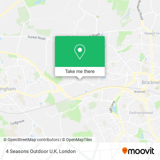 4 Seasons Outdoor U.K map
