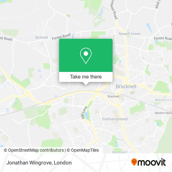 Jonathan Wingrove map