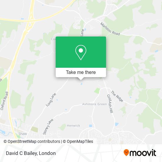 David C Bailey map