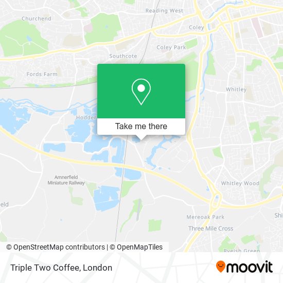 Triple Two Coffee map