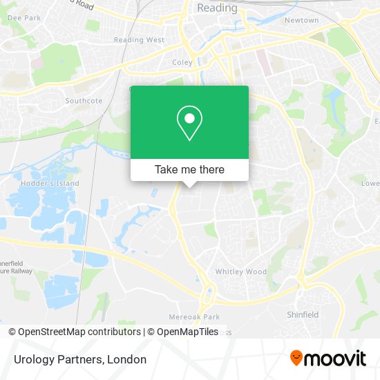 Urology Partners map