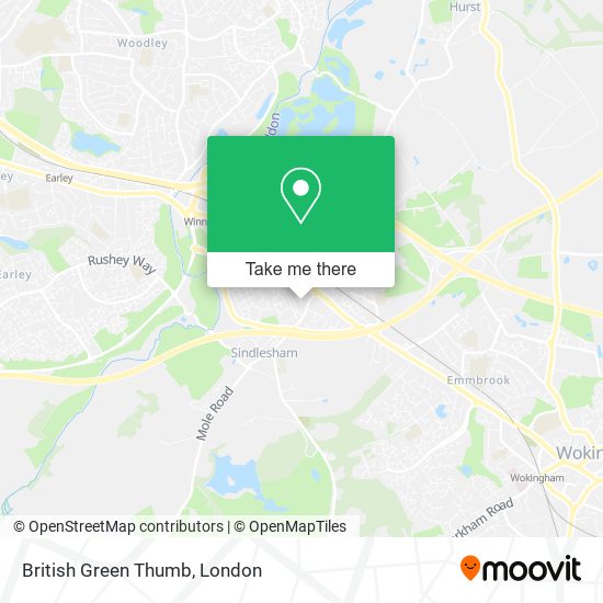 British Green Thumb map