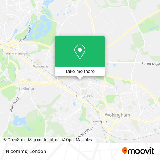 Nicomms map