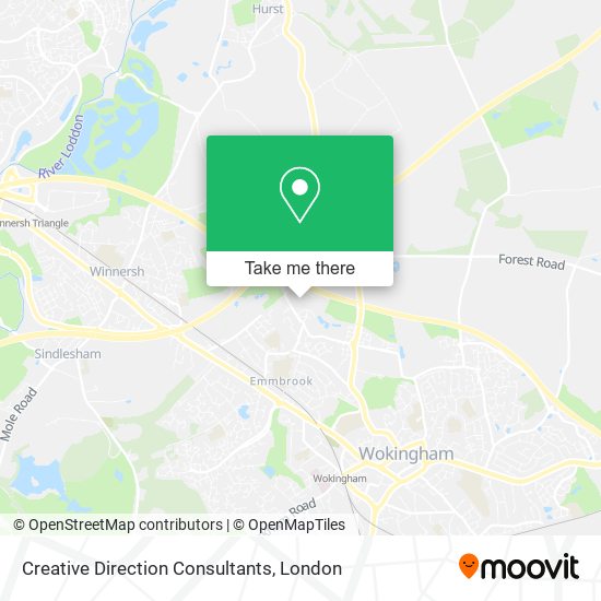 Creative Direction Consultants map
