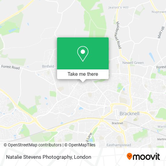 Natalie Stevens Photography map