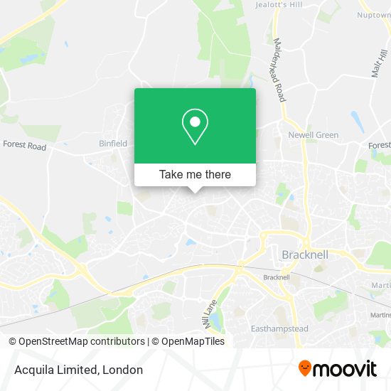 Acquila Limited map