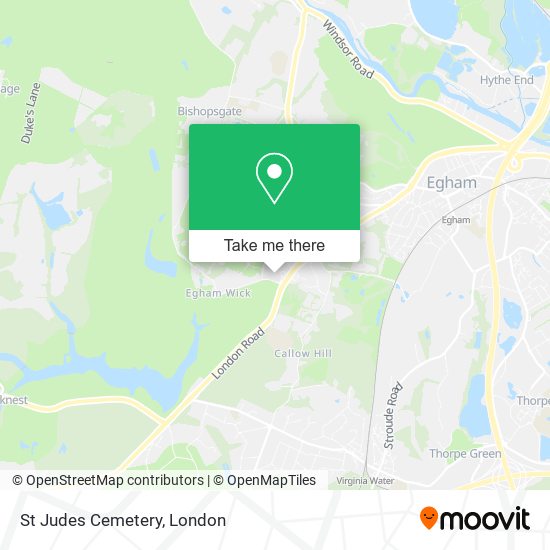 St Judes Cemetery map