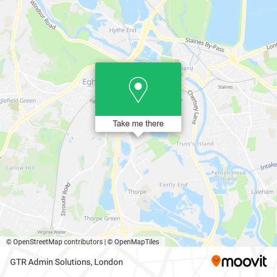 GTR Admin Solutions map
