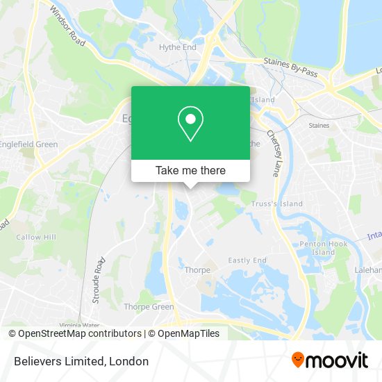 Believers Limited map