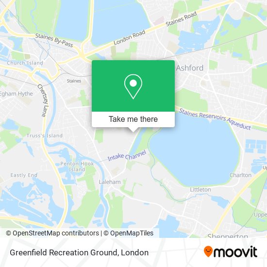 Greenfield Recreation Ground map