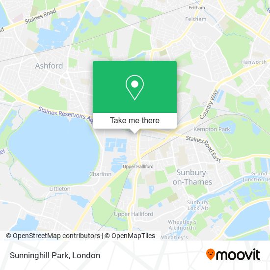 Sunninghill Park map