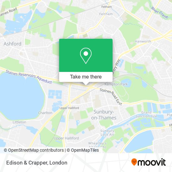 Edison & Crapper map