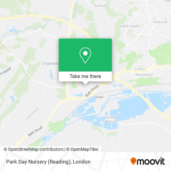 Park Day Nursery (Reading) map