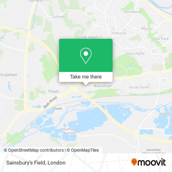 Sainsbury's Field map