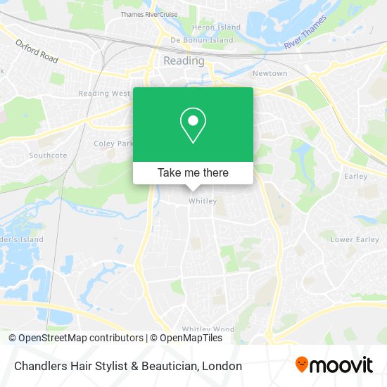 Chandlers Hair Stylist & Beautician map