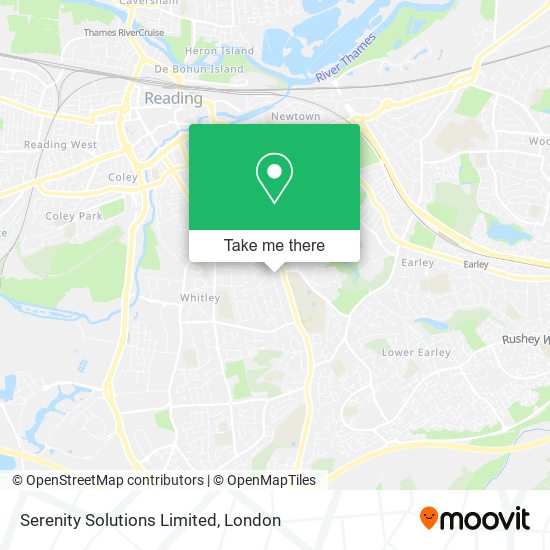 Serenity Solutions Limited map