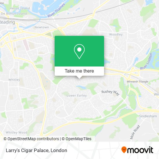 Larry's Cigar Palace map