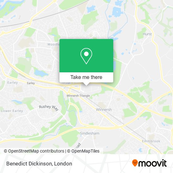 Benedict Dickinson map
