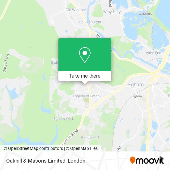 Oakhill & Masons Limited map