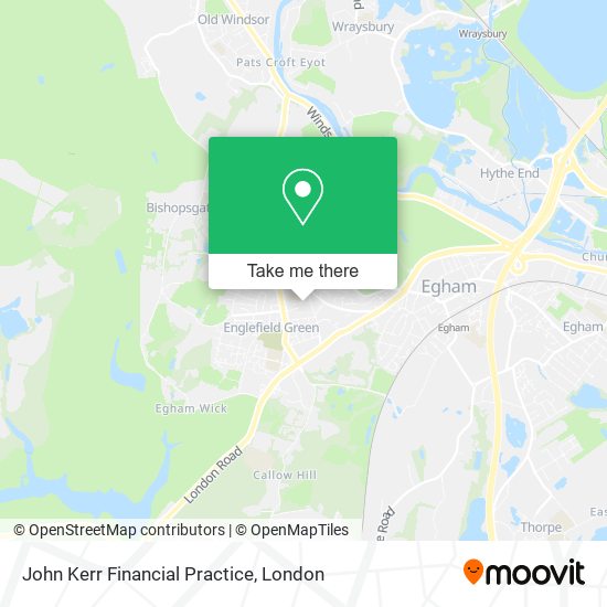 John Kerr Financial Practice map