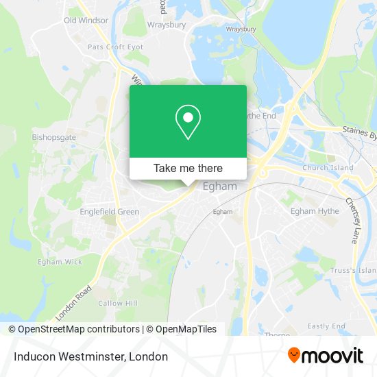 Inducon Westminster map