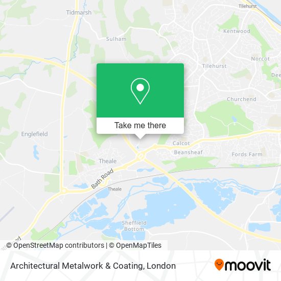 Architectural Metalwork & Coating map