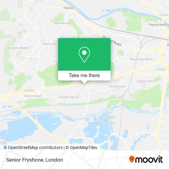 Senior Fryshone map