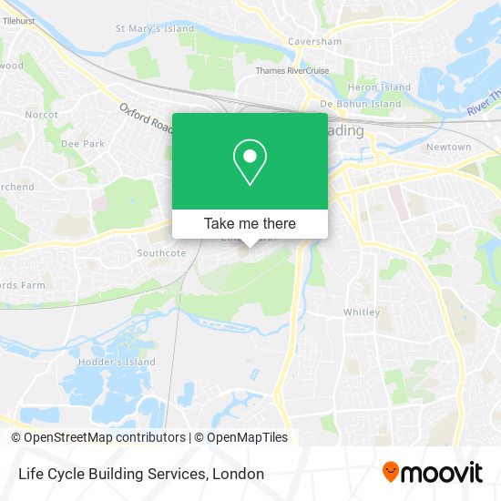 Life Cycle Building Services map