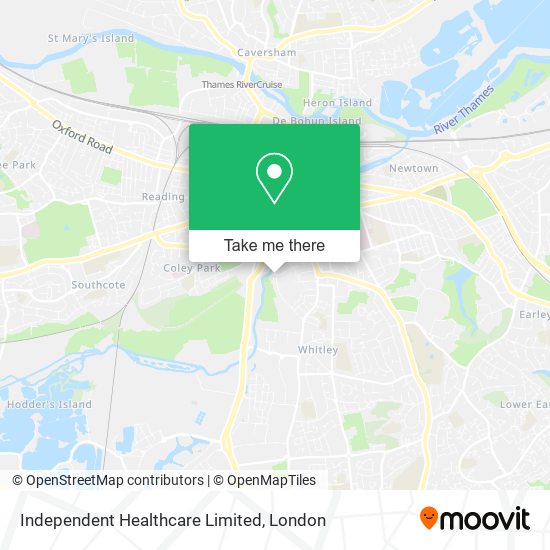 Independent Healthcare Limited map