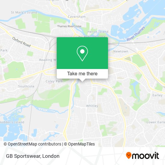 GB Sportswear map