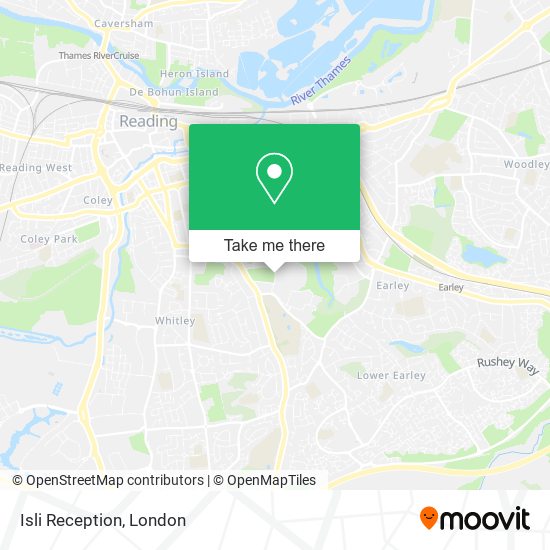 Isli Reception map