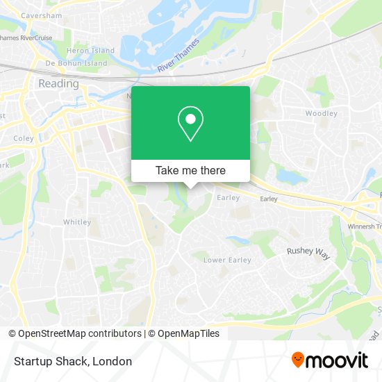 Startup Shack map