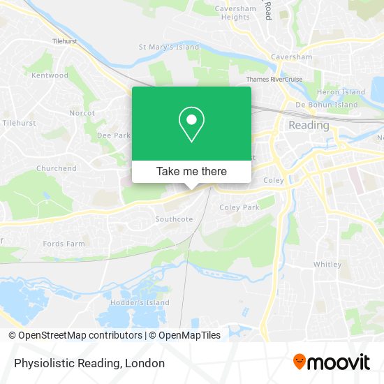 Physiolistic Reading map