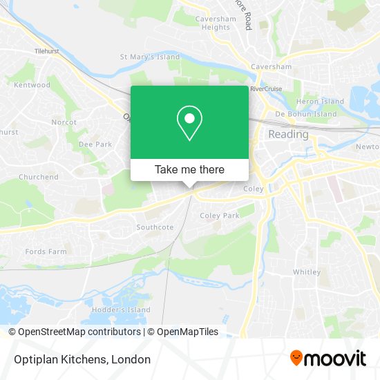 Optiplan Kitchens map