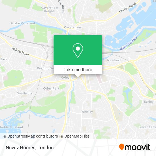 Nuvev Homes map