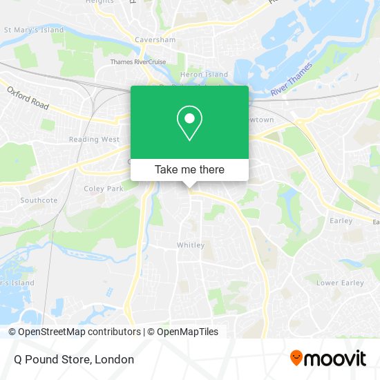 Q Pound Store map