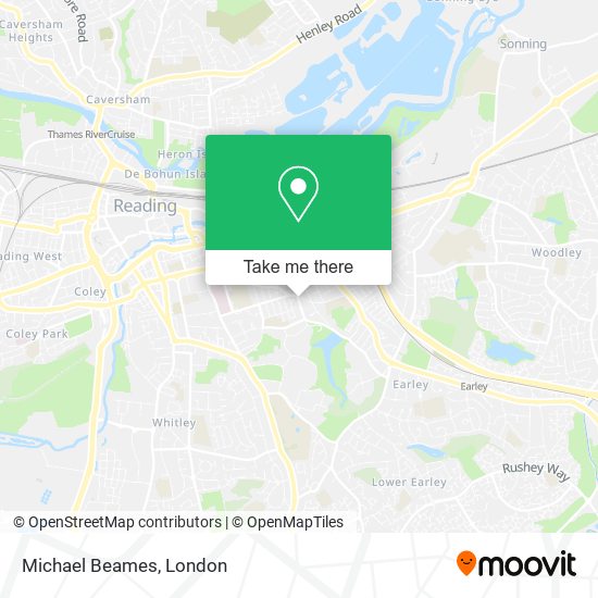 Michael Beames map