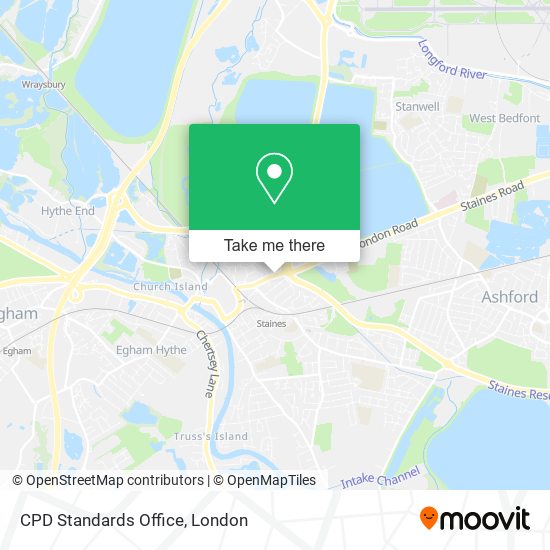CPD Standards Office map