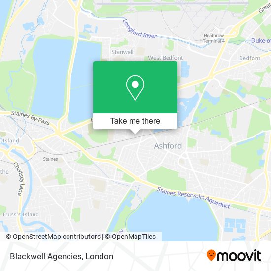 Blackwell Agencies map