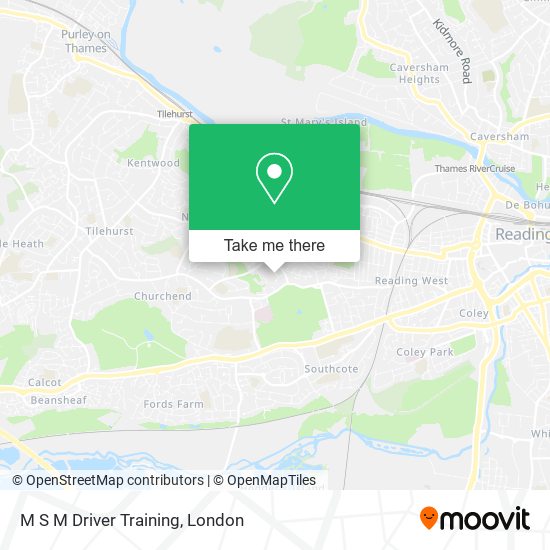 M S M Driver Training map